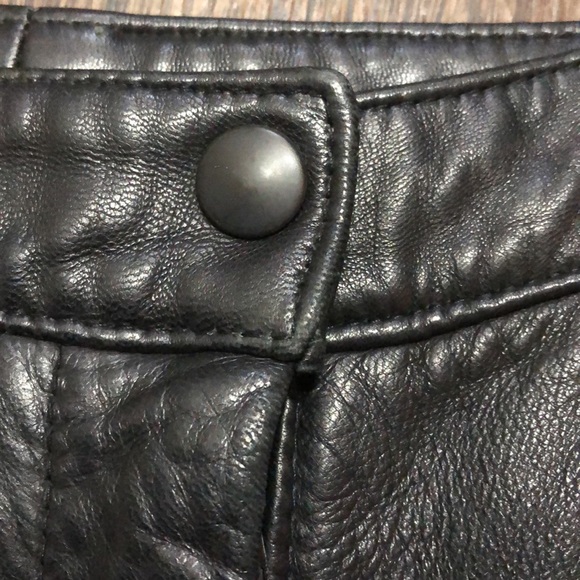 Vintage Made In Canada Genuine Leather Pants - Picture 7 of 17